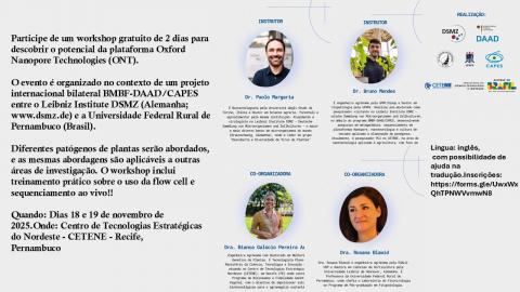 Workshop - DSMZ/CETENE/UFRPE